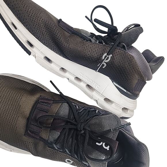 On Cloud Cloudnova Women's Athletic Running Shoes. Sz 8 Brown Black - Picture 5 of 9